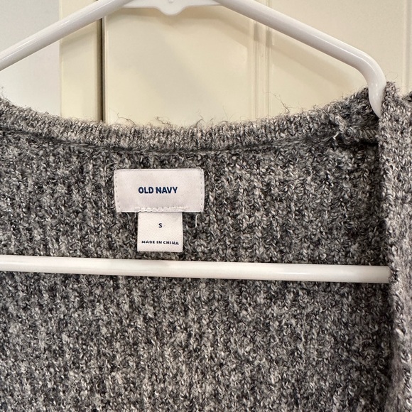 Old Navy Heather Gray Open Front Cardigan - Picture 3 of 4